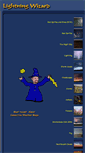 Mobile Screenshot of lightningwizard.com
